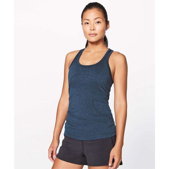 Lululemon Swiftly Tech Racerback in Night Tide Black Size 6 - Picture 1 of 7